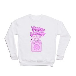 Pinx Laundry Baby Pink Crewneck Sweatshirt