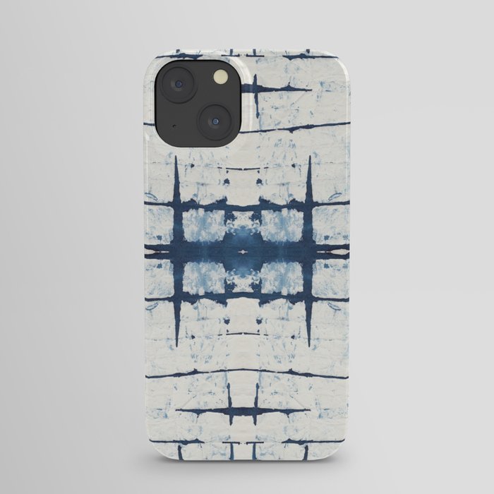 Faded Japanese Shibori iPhone Case