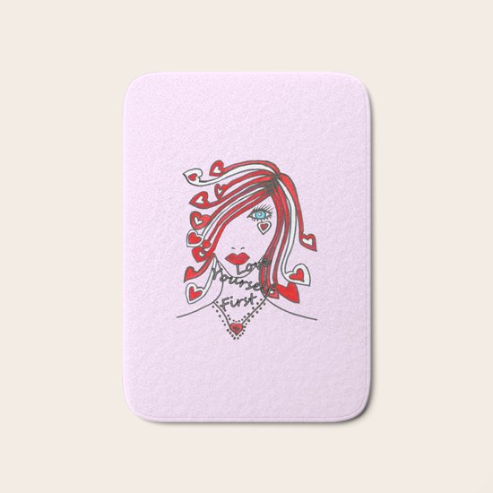 Love Yourself Bath Mat