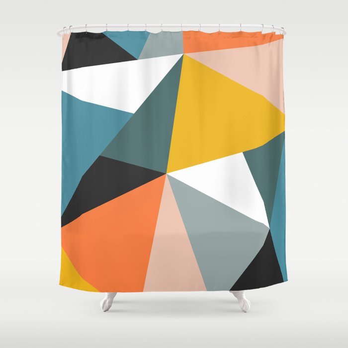 Modern Geometric 36 Shower Curtain