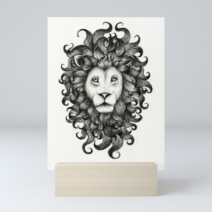 Lion Mini Art Print