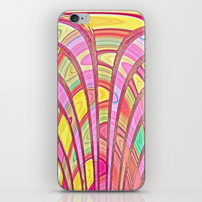 Bight Colorful Crayon Abstract  iPhone Skin