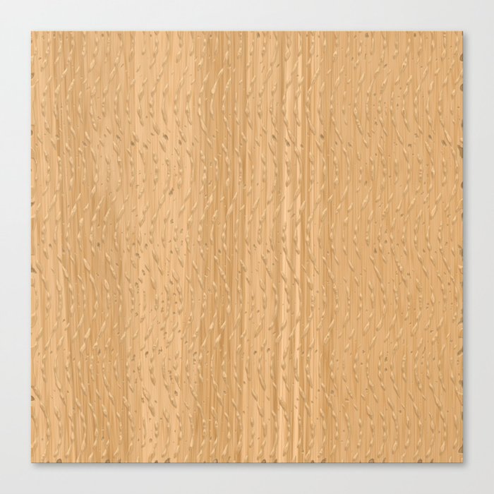 Light brown engraved wood board Canvas Print