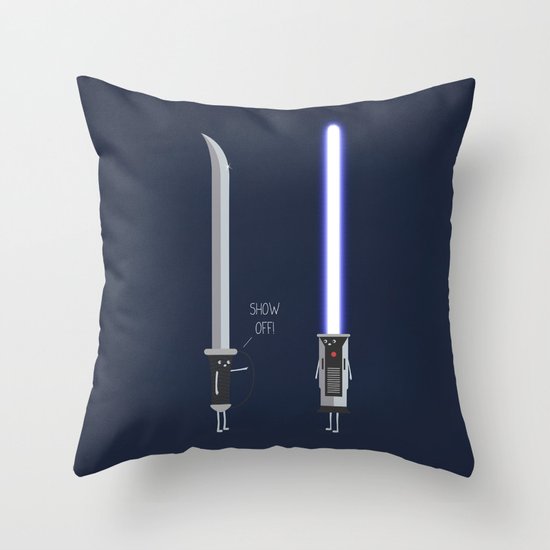 Show Off II Throw Pillow