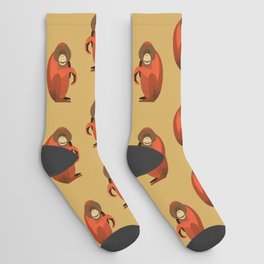 Whimsy Orangutan Socks