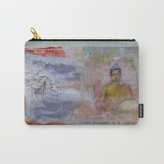 Buddha Collage - JUSTART (c) Carry-All Pouch