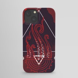 Mountain of Madness (red) iPhone Case