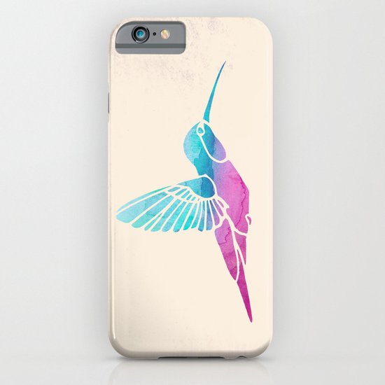 Watercolor Hummingbird iPhone & iPod Case