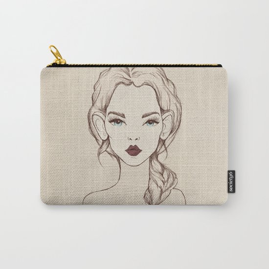 Marsala Carry-All Pouch