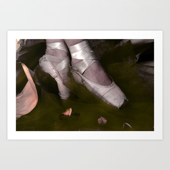 Muddy Ballet Art Print