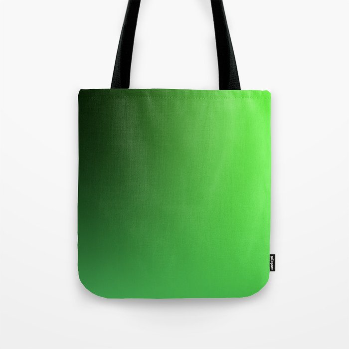 53  Green Gradient Background 220713 Minimalist Art Valourine Digital Design Tote Bag