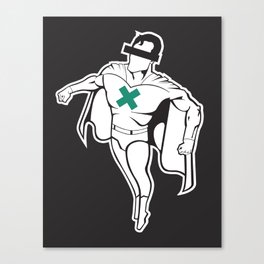 Unknown Superhero Canvas Print