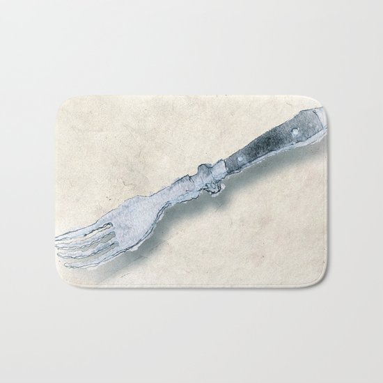 from my silverware box Bath Mat