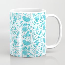 Eucalyptus Blue Summer Garden Coffee Mug