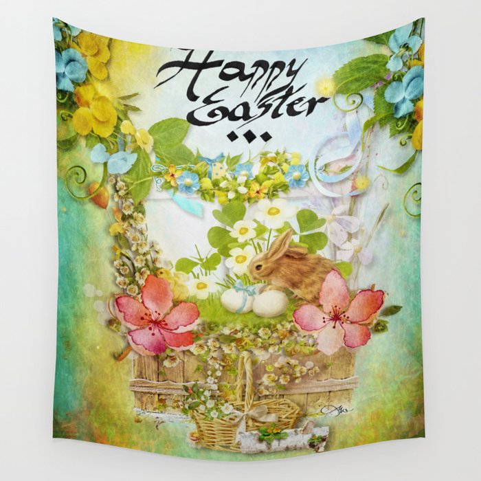 Easter Morning Wall Tapestry