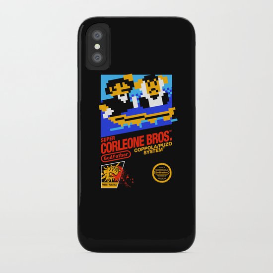 Super Corleone Bros iPhone Case