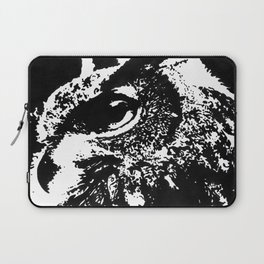 Eurasian Eagle Owl Painting Laptop Sleeve
