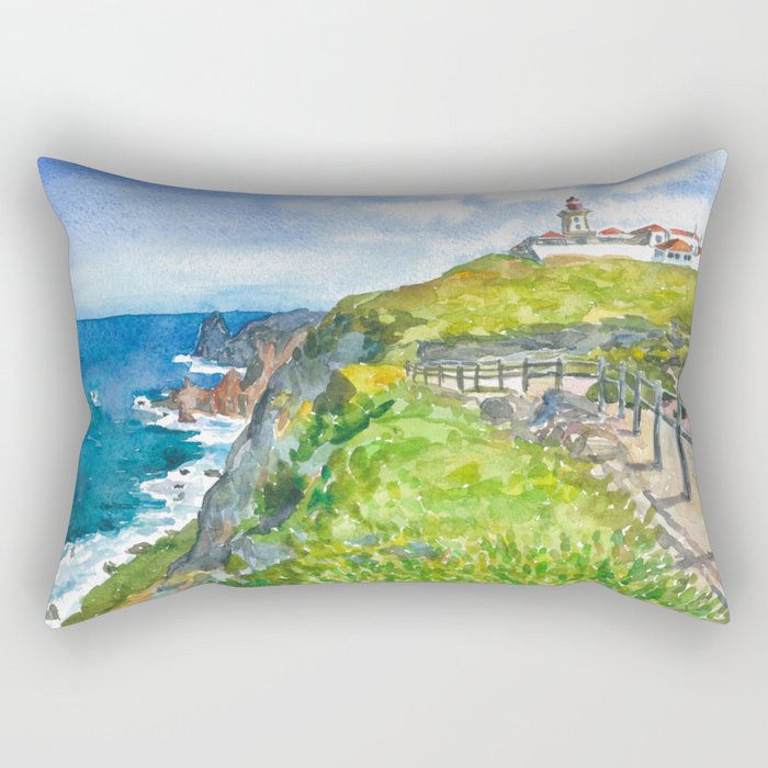 Cabo da Roca, Portugal Rectangular Pillow