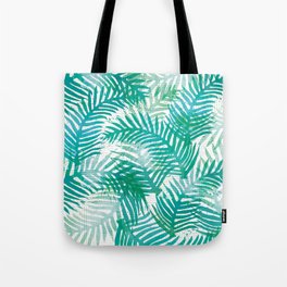 SRI LANKA : Tropical Leaves, green Tote Bag