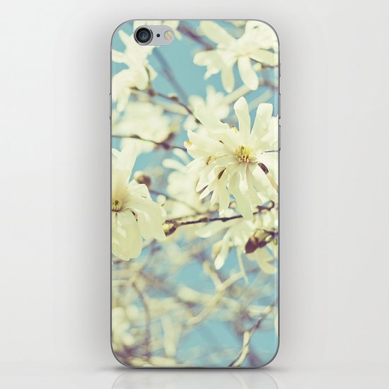 Spring In Blue iPhone & iPod Skin
