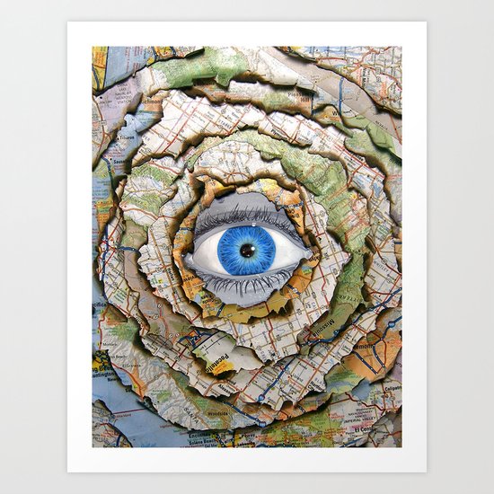 Seeing Through Illusions Art Print