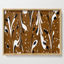 Marbled Paper - Deer Antelope Fawn Serving Tray