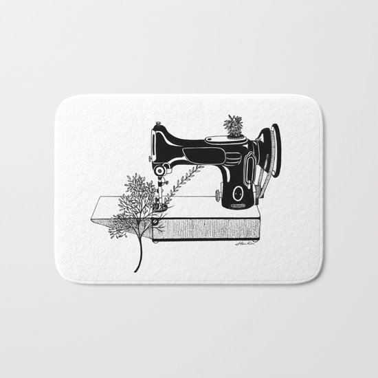 Making Tree Bath Mat
