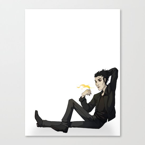 Flame Canvas Print