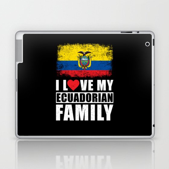 Ecuadorian Family Laptop & iPad Skin
