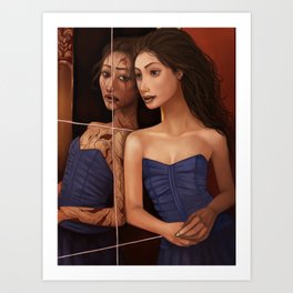 The Mirror  Art Print | Painting 