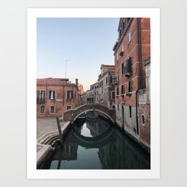 Venice Canal / Italy Art Print