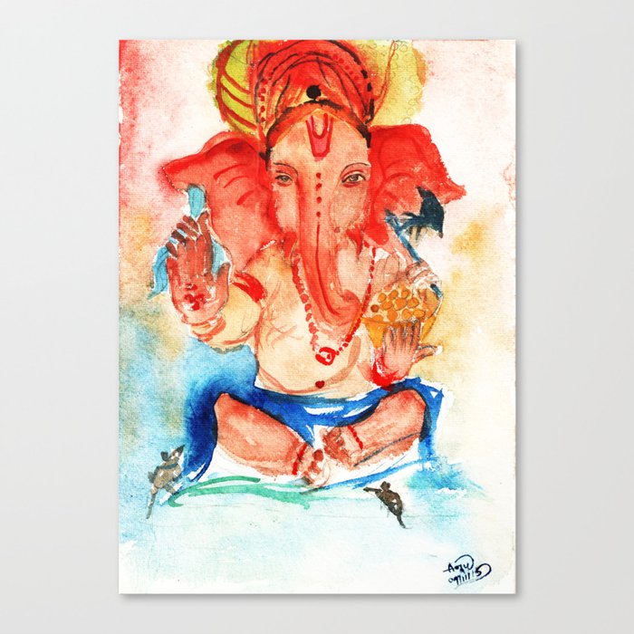 Lord Ganesha Canvas Print