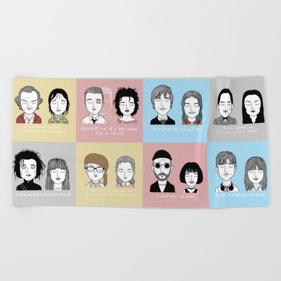 couples beach towels