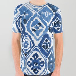 Arabesque tile art All Over Graphic Tee