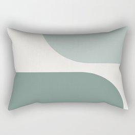 Modern Minimal Arch Abstract XXVI Rectangular Pillow