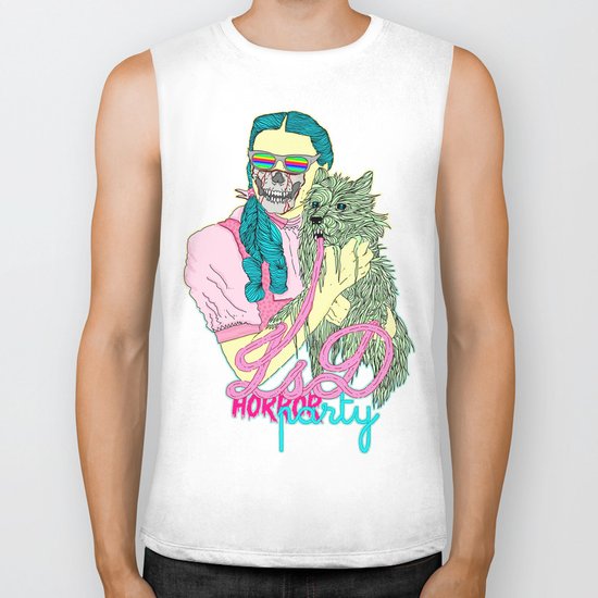 Lsd horror party Biker Tank