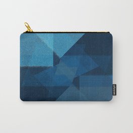 in blue Carry-All Pouch | Abstract, Blue, Pattern, Gray, Society6, Modern, Geometric, Geometricforms, Painting, Digital 
