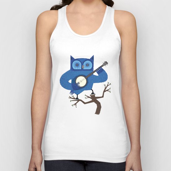 The Banjowl Unisex Tank Top