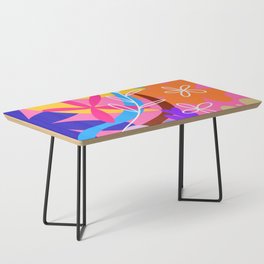 Colorful flowers Coffee Table