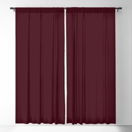 English Breakfast Red Blackout Curtain