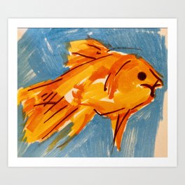 goldfish Art Print