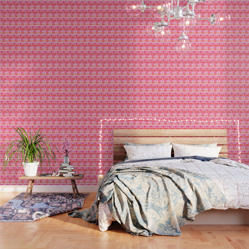 Pink Rain Wallpaper by charliza
