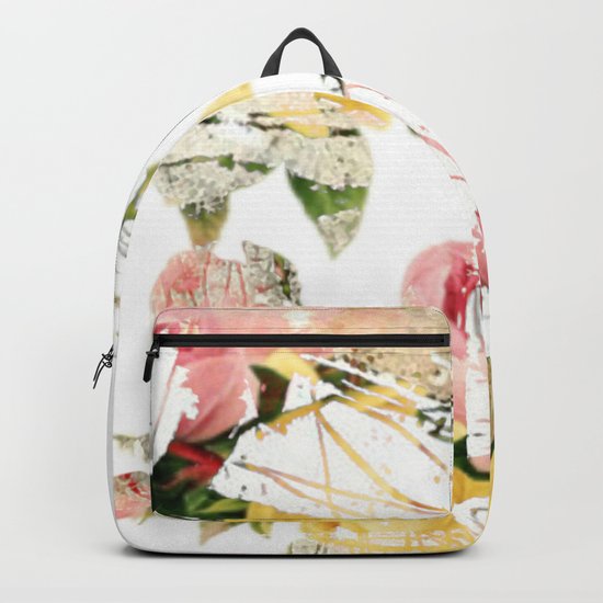 Frozen roses Backpack