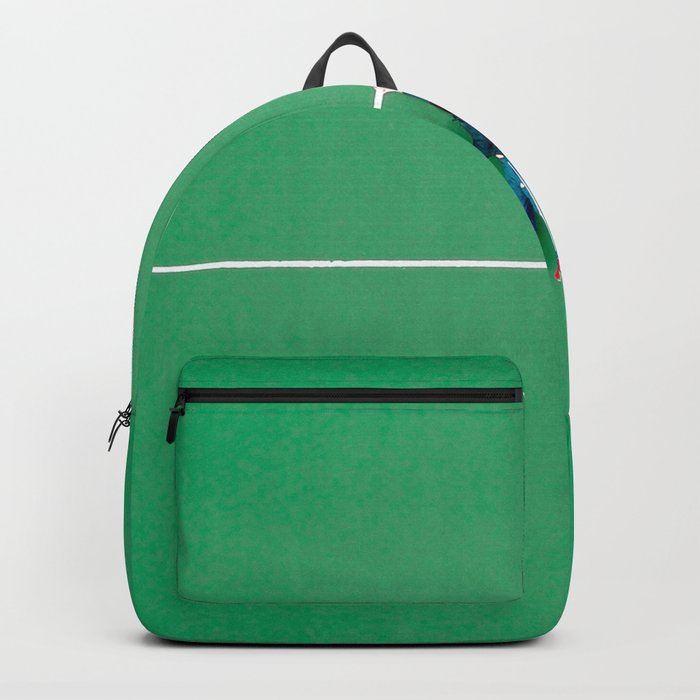 Tennis court green Backpack