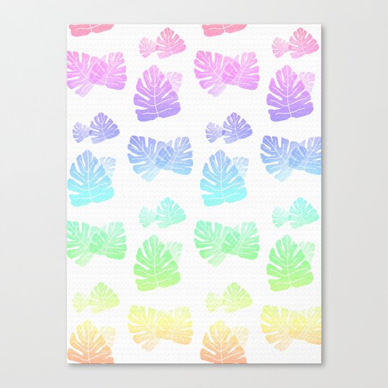 Tropical Cascade Canvas Print