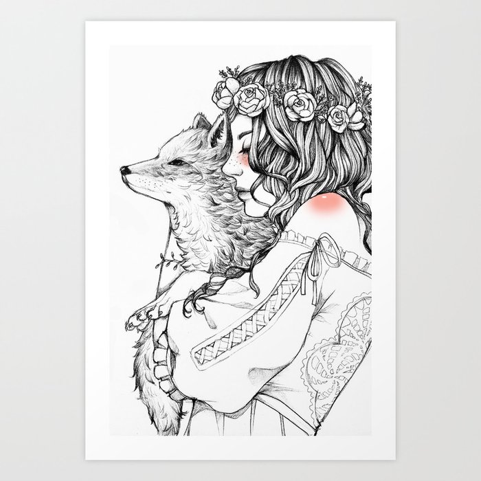 dfgdfgdfg  Fox art, Art prints, Love art