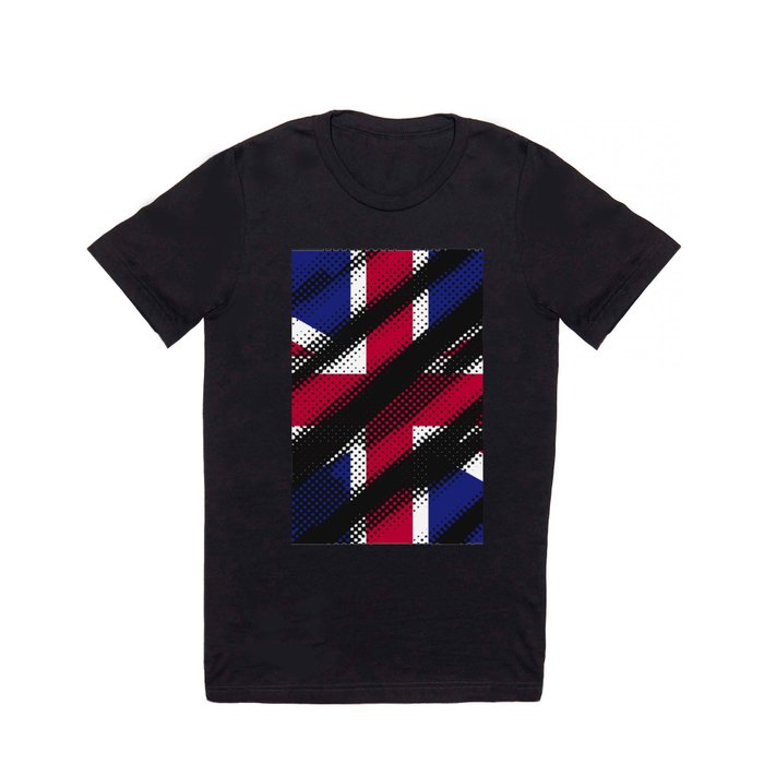 Camouflaged Union Jack British Flag T Shirt