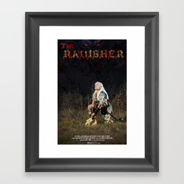 The Ravisher movie poster by Cameron Cox Framed Art Print