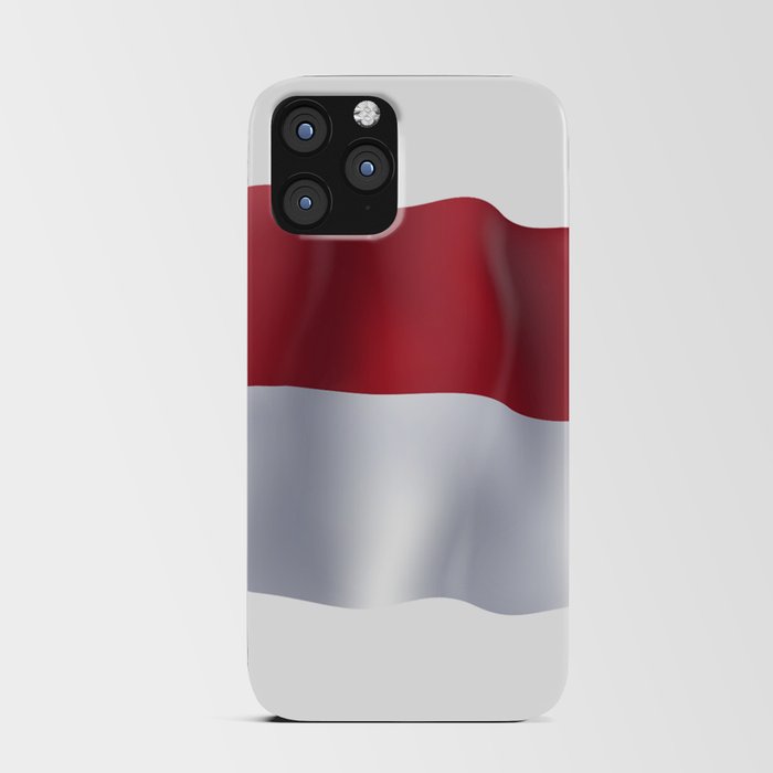 Indonesia flag iPhone Card Case