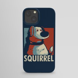 Squirrel Golden Retriever // Obama Hope, Dog for President, Elections iPhone Case